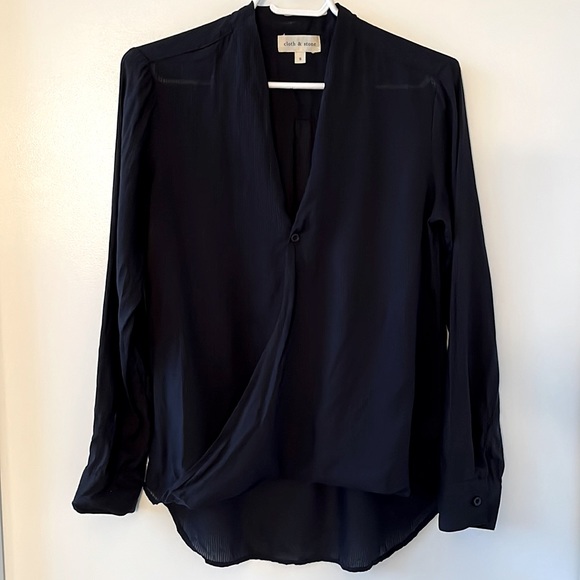 Cloth & Stone - Flowy black shirt - Picture 1 of 5